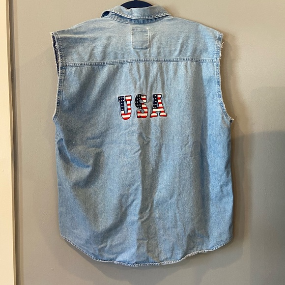 Vintage Andrews Blues USA vest - Picture 1 of 5